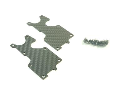 SWORKz Pro Composite Carbon Versteifung Querlenker hinten unten 1mm (2)